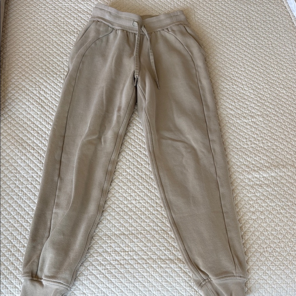 lululemon athletica Tan Joggers